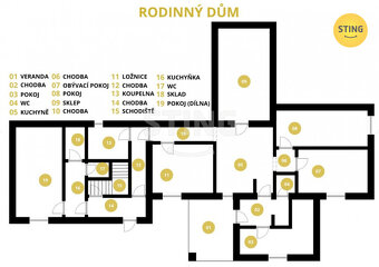Nabízíme k prodeji rodinný dům o dispozici 5+1 v obc, 132992 - 3