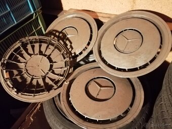 Retro Poklice kol R15 Mercedes - 3