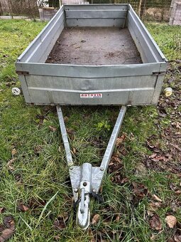 Jednonapravovy nebrzdeny přívěs Agados, 750 kg - 3