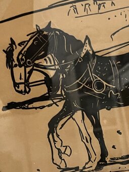 Obraz, Vojtěch Sedláček, originál grafika - 3