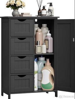 Černá mat skříňka - 3