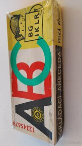 Retro puzzle, Abeceda písmenková - 3