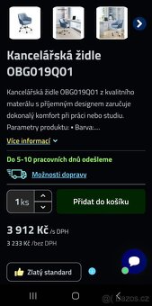 Nové ergonomické kancelářské křeslo - 3