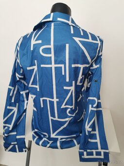 Dámská modro-bílá košile/halenka - M-M/L - 3