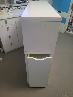 Čelo k posteli s šuplíky bílé IKEA - 3
