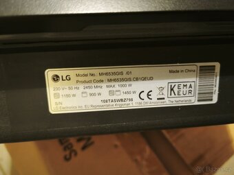 Mikrovlnná trouba LG - 3