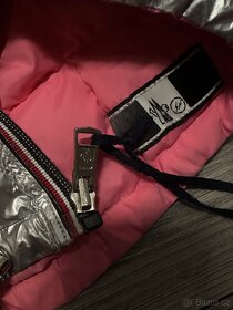 Moncler Backstage Silver & Pink Reversible Puffer Jacket - 3