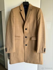 Pánský kabát Tommy Hilfiger, krémový - 3