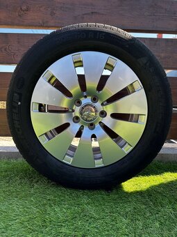 Alu kola 5x112 r16 s letním pneu (nvbc) - 3