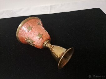 KRÁSNÝ BRONZ. STAROŽITNÝ ZVONEK - 3