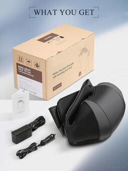 SHIATSU Massage přístroj s vyhříváním - na celé tělo. - 3