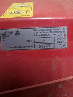 Secí stroj kverneland ts - 3