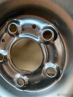 Plechové disky 16” 5x114,3 Nissan,Renault poklice,čidla nové - 3