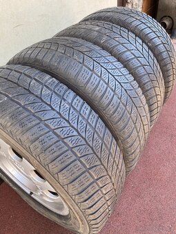 Sada kol Alu vč. zimní pneu , Audi, 5x100, ET38,6Jx15H2 - 3