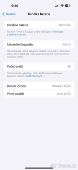 iPhone 16 pro max 256gb black Top Stav - 3