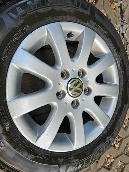 ALU letní kola 5x112 VW R15 Touran Caddy Golf ET50 MISANO - 3
