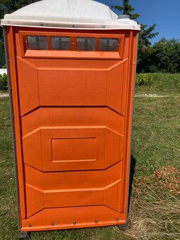 Mobilní wc, záchod POLYJOHN vč. umyvadla - 3