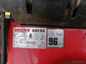 Benzinova sekacka HECHT 541 SX s pojezdem 4-takt - 3