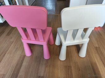 2x Dětská židle MAMMUT IKEA - 3