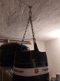 Závěsný boxovací pytel Profight (100 x 30 cm, 34 kg) - 3