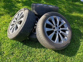 Opel ALU disky 5x110 R 17 Antracit - 3