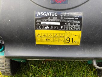 Elektrická sněžná fréza ASGATEC SF 1600 - 3