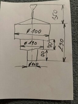 Starý křišťálový lustr - 3