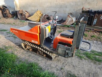 Pásový dumper Kubota KC70 - 3