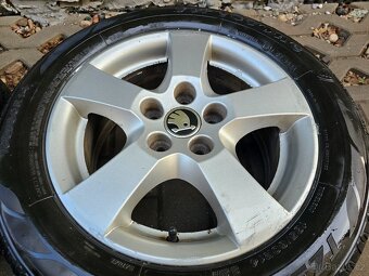 ALU letní kola disky 5x100 Škoda R14 Sprint Fabia Roomster - 3