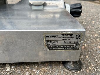 Nářezový stroj Redfox gs250 - 3