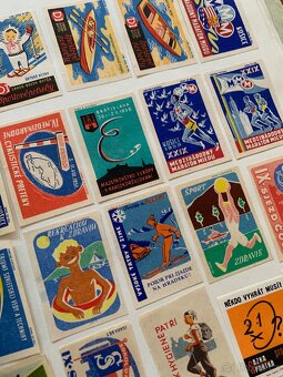 Sbírka zápalkových nálepek - 3