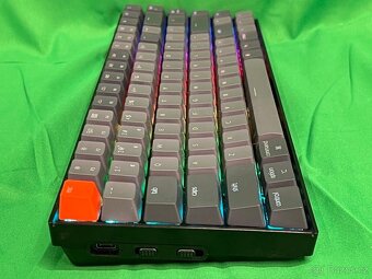 Herní klávesnice Keychron K2 Gateron Red, RGB Backlight - US - 3
