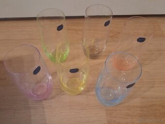barevné skleničky(sada 6ks) - 3