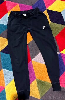 NIKE PÁNSKÉ SILNÉ SPORT TEPLÁKY-BLACK-BAVLNA M(M-L) - 3