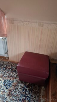 Kožená sedací souprava ZA ODVOZ - 3