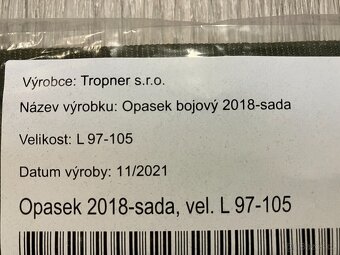 Vojenský bojový opasek. - 3