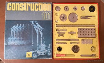 🧰 Kovová stavebnice Construction 100–120 – retro sada - 3