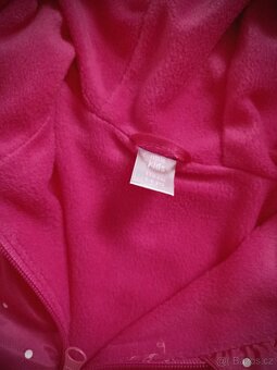 Dívčí parka s fleecem 116 - 3