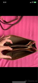 Krasna hneda kabelka Michael Kors - 3