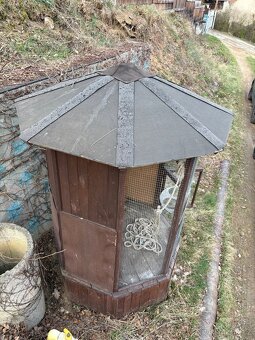 Dřevěná voliéra - 3