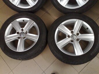 alu kola 5x112 r16 VW oríginal 205/55r16 - 3