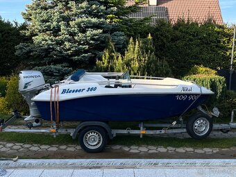 motorovy clun Blesser 360 + Honda 30HP - 3