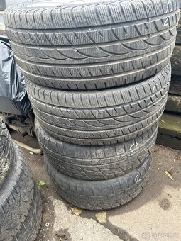 Alu kola 5x112 r 17 5mm pneu zimni 235/45/17 - 3