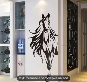 Samolepicí dekorace kůň - 3