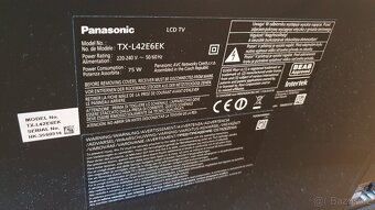 Panasonic TX-L42E6EK LCD TV - 3