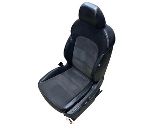 Sedačky černá kůže alcantara Škoda Superb 2 sedan r.v. 2009 - 3