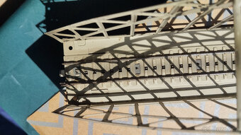 Märklin 7163 H0 Grosse Bogenbrücke Blech 60er Jahre 360mm - 3