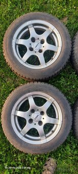 Prodám ALU kola R14 - rozteč 4x108 / 6Jx14 / H2 / ET15 - 3