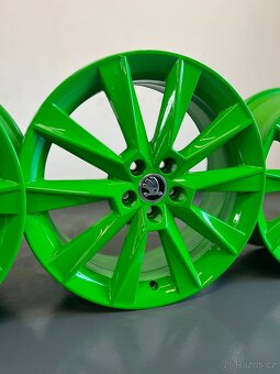 Originální alu kola Savio, Škoda Fabia R5, 5x100 r17 - 3