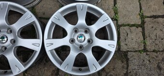 16" disky Škoda 5x112 - pošlu - 3